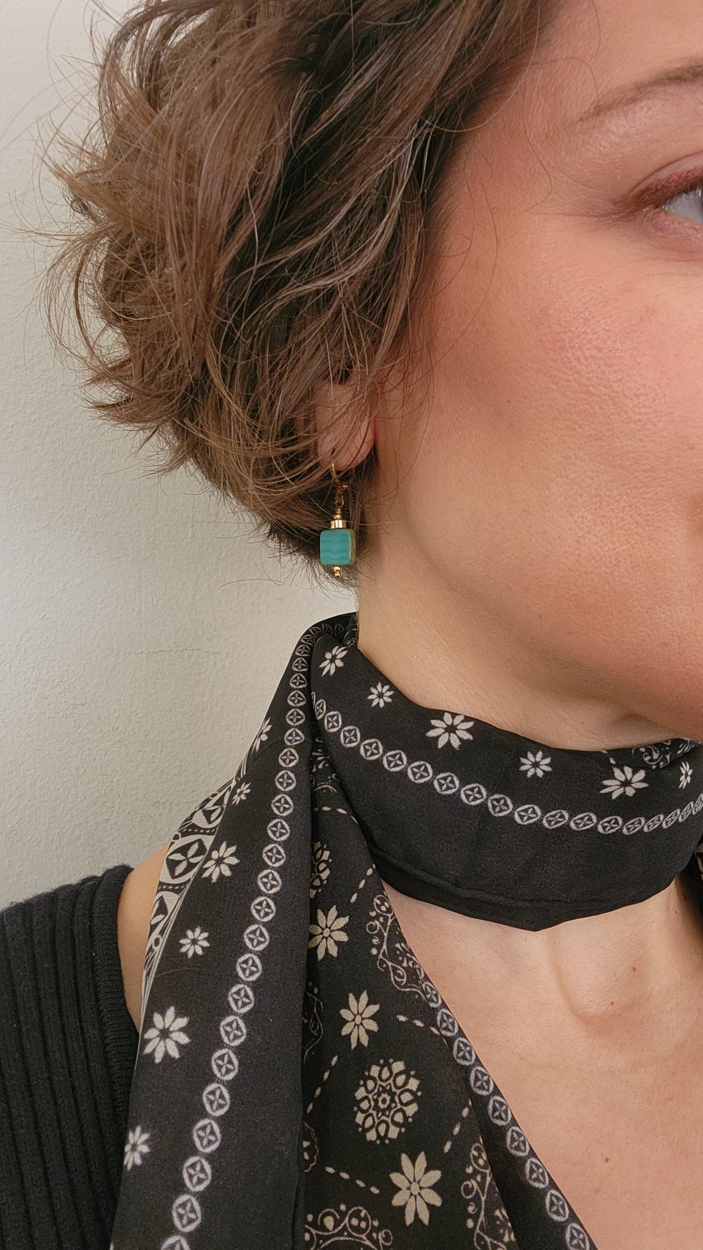 Cleo earrings 18k gold plated