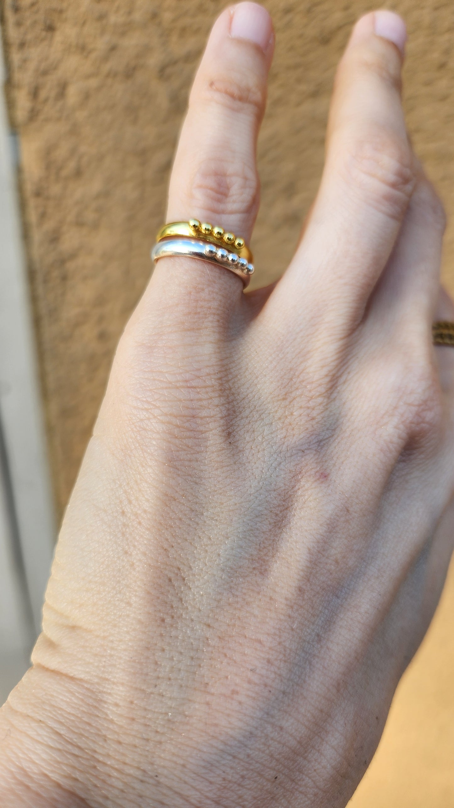 Margot Open Rings 18k Gold Plated and Silver Plated Stacking Rings - Adjustable, Inclusive Jewelry