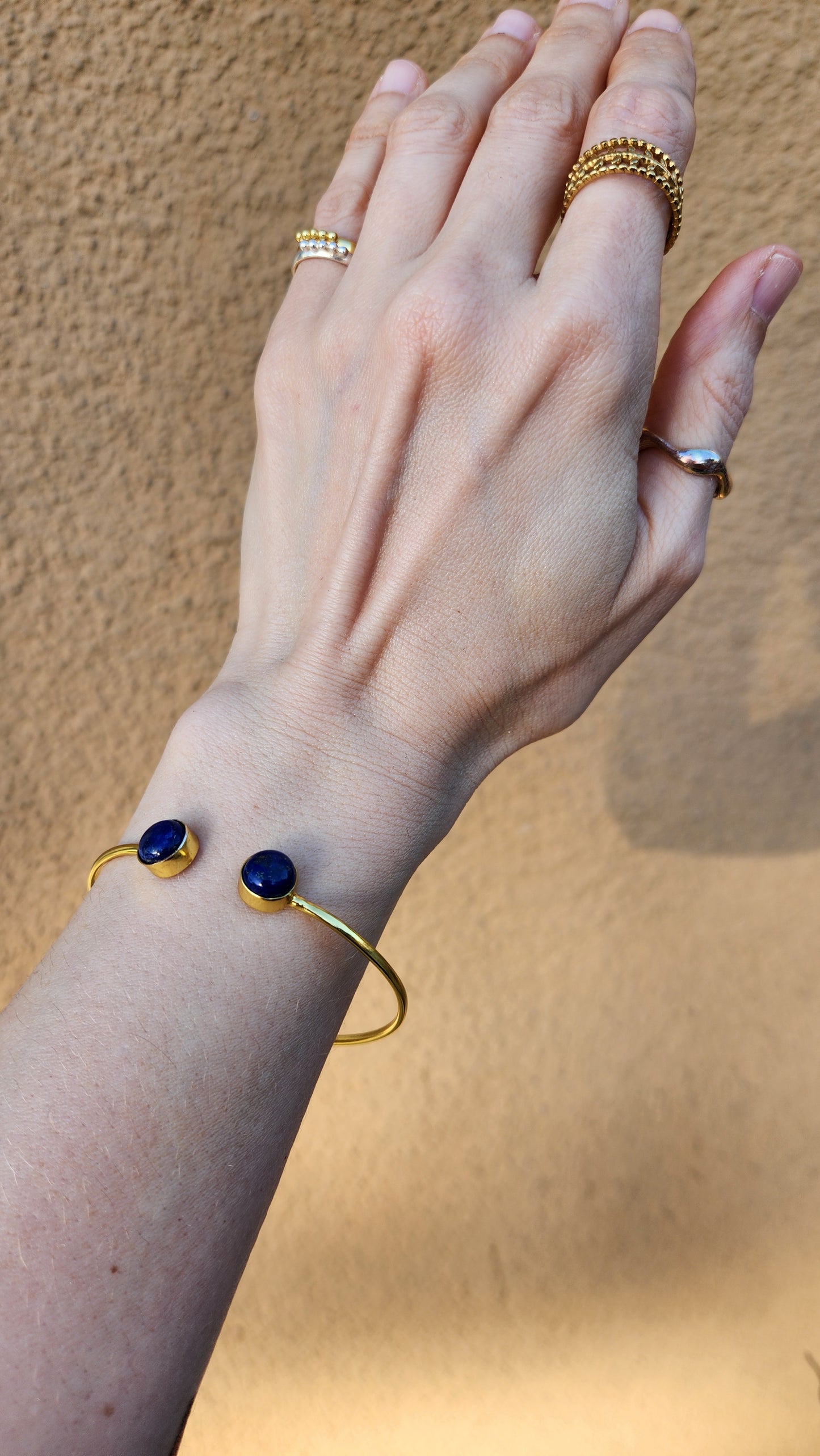 Margot Open Rings 18k Gold Plated and Silver Plated Stacking Rings - Adjustable, Inclusive Jewelry