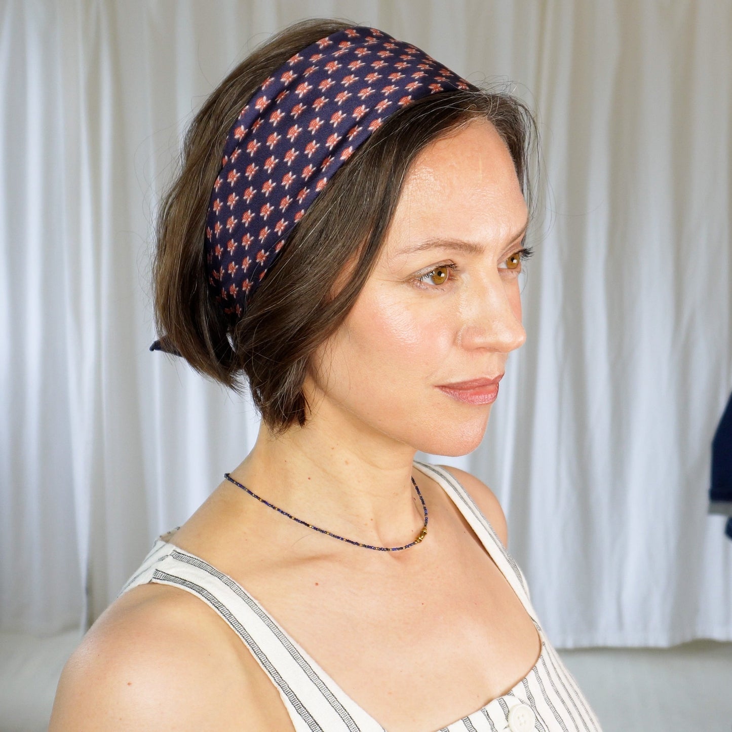 Drew 100% Silk Scarf | 22" Twill Weave