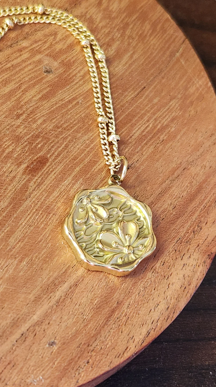 3 piece 18k Gold Plated Travel Jewelry Set