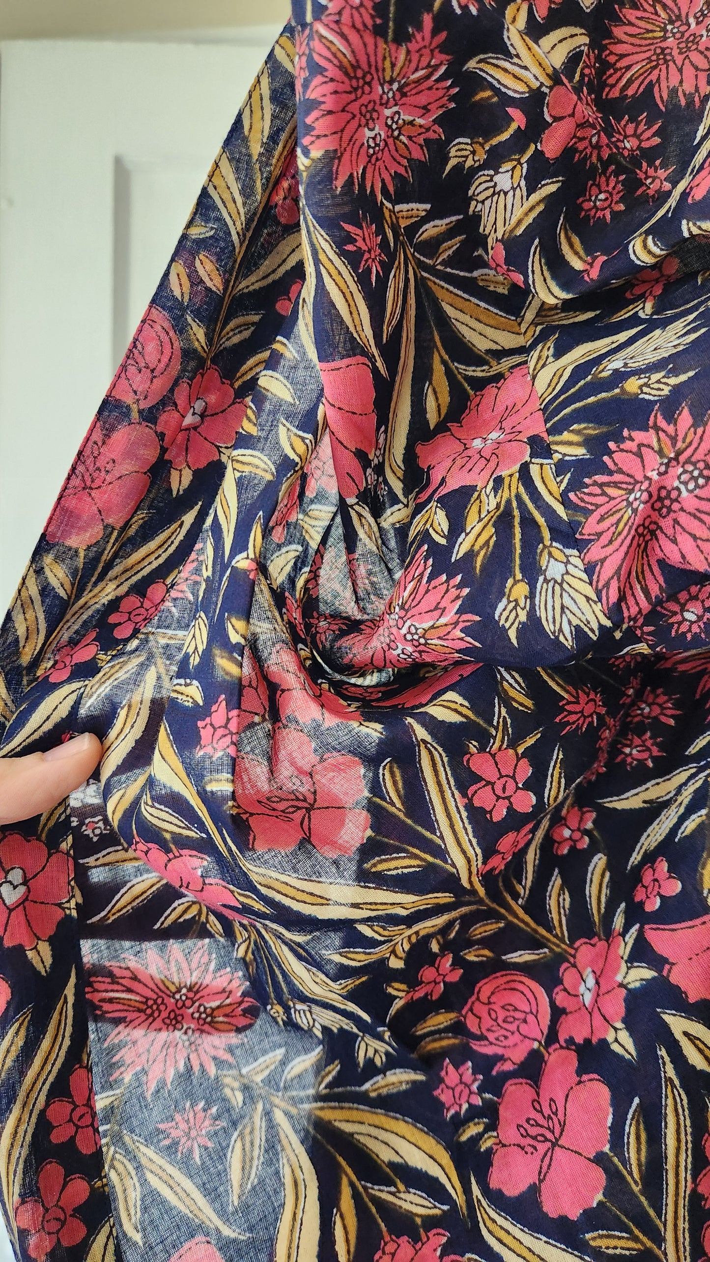 Vivi Floral Cotton Dressing Robe