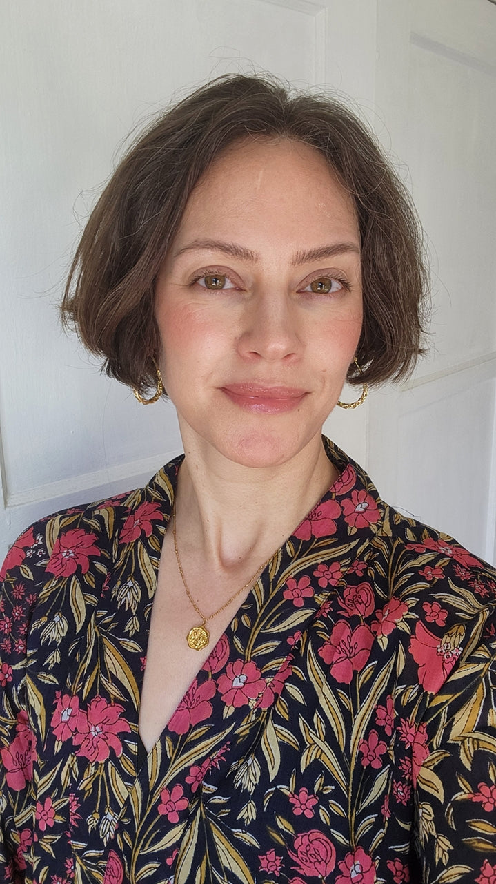 Vivi Floral Cotton Dressing Robe